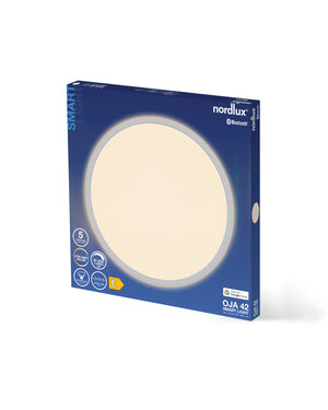 Nordlux Oja 43 Smart Flush Ceiling Light White - Comet Lighting