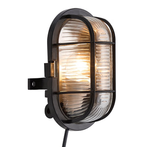 Nordlux Skotlampe Outdoor Wall Light Black - Comet Lighting
