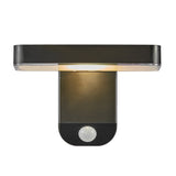 Rica Square Solar | Wall light | Black - Comet Lighting