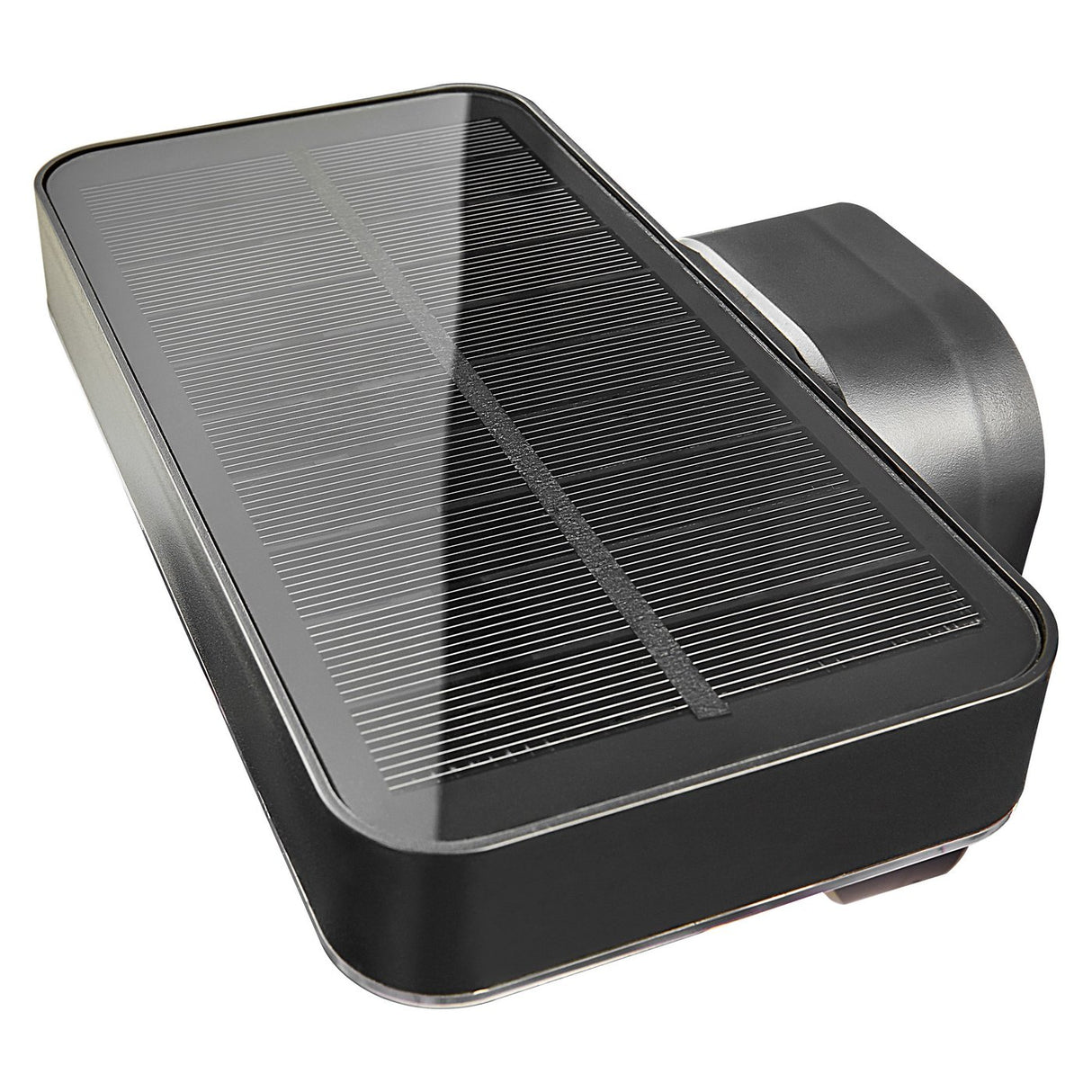 Rica Square Solar | Wall light | Black - Comet Lighting