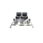 Fremont 1-Kit IP65 4000K | Downlight | Brushed steel - Comet Lighting