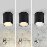 Nordlux Fallon Long Downlight Brushed steel - Comet Lighting