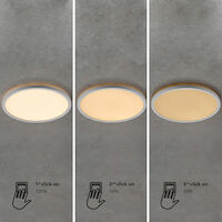 Nordlux Oja 60 2700K Flush Ceiling Dimmable Light White