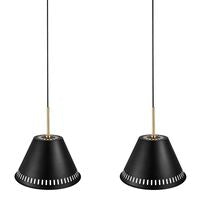 Nordlux Pine Pendant Ceiling Light Black 2-Kit