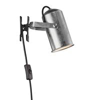 Porter | Clamp lamp | Galvanized - Comet Lighting