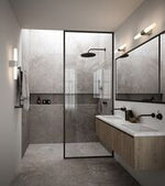 Nordlux Helva Double Wall Light Brushed Nickel - Comet Lighting