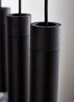 Tilo 5-Spot | Pendant | Black - Comet Lighting