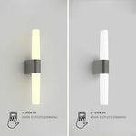 Nordlux Helva Double Wall Light Chrome - Comet Lighting