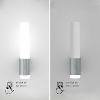 Nordlux Helva Night Wall Light Chrome