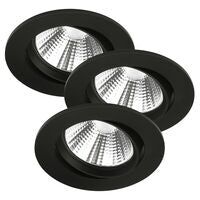 Fremont 3-Kit IP23 4000K | Downlight | Black - Comet Lighting