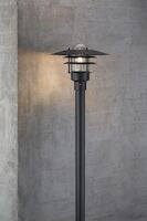 Nordlux LÃ¸nstrup 32 Outdoor Pillar Black - Comet Lighting