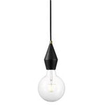 Aud | Pendant | Black - Comet Lighting