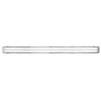 Works IP65 2x18W LED | Batten Light Fitting | Grey - Comet Lighting
