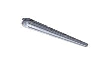 Works IP65 2x24 | Batten Light Fitting | Grey - Comet Lighting