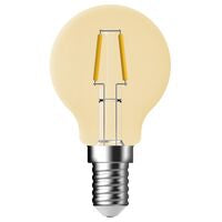 Deco E14 | G45 | Dim | 2500 Kelvin | 400 Lumen | Light Bulb | Gold colour - Comet Lighting