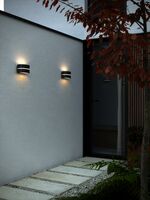 Sibelis | Wall light | Black - Comet Lighting