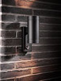 Tin Maxi Double Sensor | Wall light | Black - Comet Lighting