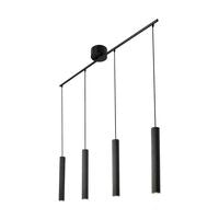 Vico 4-Rail | Pendant | Black - Comet Lighting