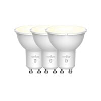 Smart GU10 | 3-pack | PAR16 | 2200-6500 Kelvin | 420 Lumen | Light Bulb | Clear