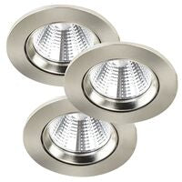 Fremont 3-Kit IP23 4000K | Downlight | Brushed steel - Comet Lighting