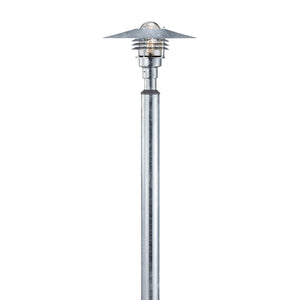 Vejers 2M | Garden light | Galvanized - Comet Lighting