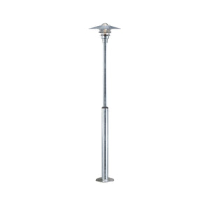 Vejers 2M | Garden light | Galvanized - Comet Lighting