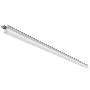 Westport 120 Singel | Batten Light Fitting | Grey - Comet Lighting