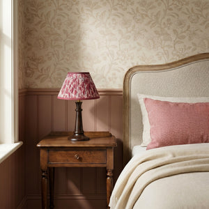 Crimson Blossom Lampshade