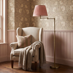 Pink Silk Lampshade