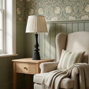 Ivory Silk Lampshade