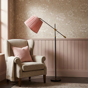  Pink Silk Lampshade