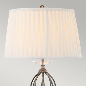 Aegean 1-Light Table Lamp Aged Brass - Comet Lighting