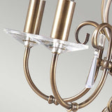 Aegean 5-Light Chandelier Aged Brass - Comet Lighting