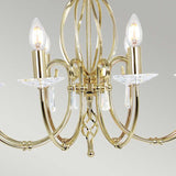 Aegean 8-Light Chandelier Polished Brass