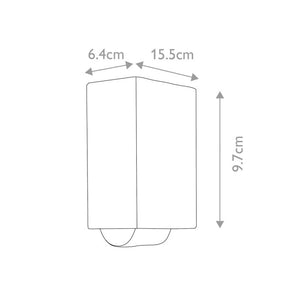 Agner 2 Light Wall Light - Comet Lighting