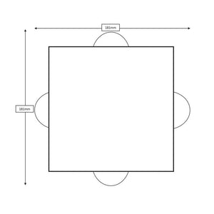 Agner 4 Light Wall Light - Comet Lighting