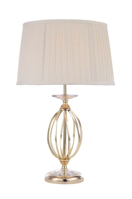 Aegean 1-Light Table Lamp Polished Brass