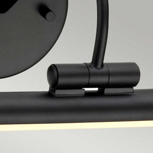 Alton 1 Light Large LED Picture Light - Black - Comet Lighting