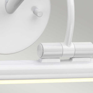 Alton 1 Light Large LED Picture Light - White - Comet Lighting