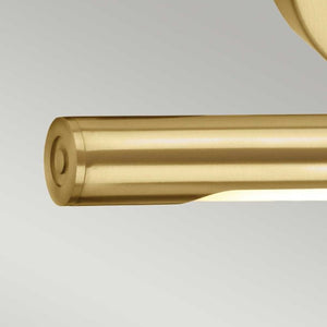 Alton 1 Light Small LED Picture Light - Brushed Brass - Comet Lighting