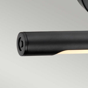 Alton 1 Light Small LED Picture Light - Black - Comet Lighting