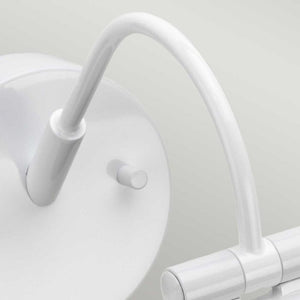 Alton 1 Light Small LED Picture Light - White - Comet Lighting