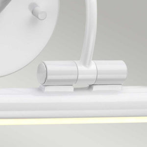 Alton 1 Light Small LED Picture Light - White - Comet Lighting