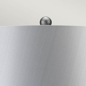Amarilli 1 Light Table Lamp - Black/Silver - Comet Lighting
