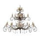 Amarilli 15 Light Chandelier - Bronze