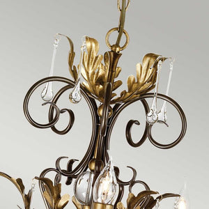 Amarilli 15 Light Chandelier - Bronze - Comet Lighting
