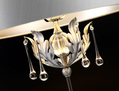 Amarilli Table Lamp Black/Silver