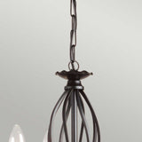 Artisan 3 Light Chandelier - Black