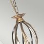 Artisan 5 Light Chandelier - Aged Brass