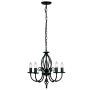 Artisan 5 Light Chandelier - Black